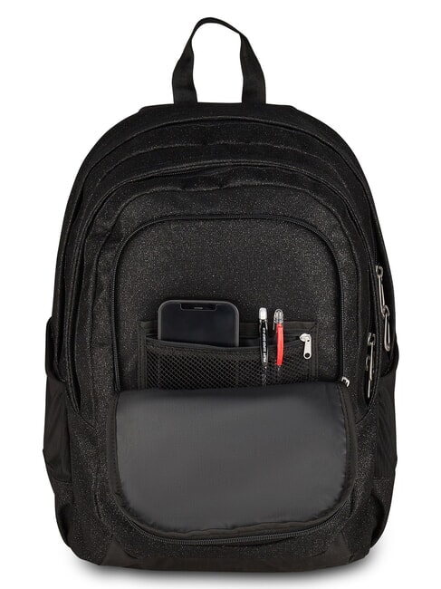 SHINY TECH Rucsac pentru laptop negru - Rucsacuri pentru școală și timp liber