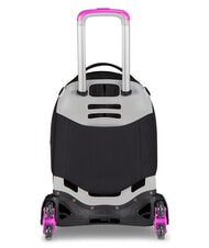 SEVEN PLUMPY LINE GIRL Rucsac tip troler cu două fețe negru - Rucsacuri cu role - 3