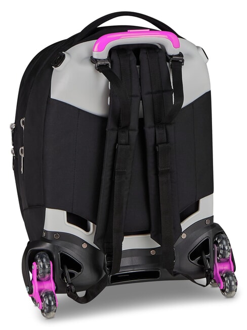 PLUMPY LINE GIRL Rucsac tip troler cu două fețe negru - Rucsacuri cu role