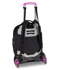 SEVEN PLUMPY LINE GIRL Rucsac tip troler cu două fețe negru - Rucsacuri cu role - 5