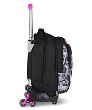 SEVEN PLUMPY LINE GIRL Rucsac tip troler cu două fețe negru - Rucsacuri cu role - 6