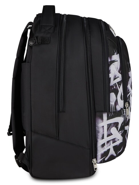 PLUMPY LINE BOY Rucsac dublu cu troler negru - Rucsacuri cu role