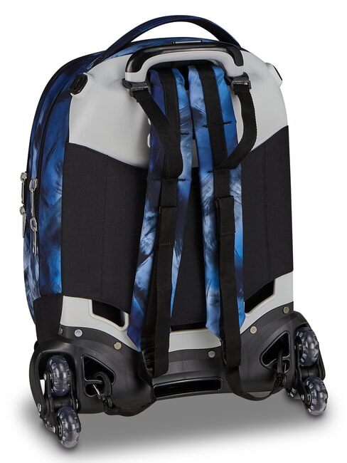 BLU FUSION Rucsac tip troler 3 &icirc;n 1 fluorescent turcoaz - Rucsacuri cu role