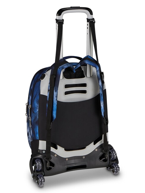 BLU FUSION Rucsac tip troler 3 &icirc;n 1 fluorescent turcoaz - Rucsacuri cu role