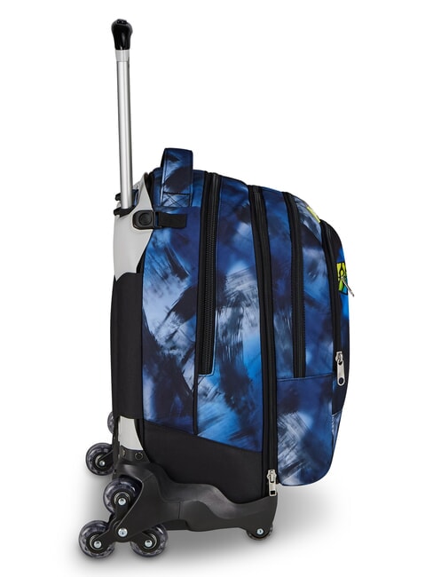 BLU FUSION Rucsac tip troler 3 &icirc;n 1 fluorescent turcoaz - Rucsacuri cu role