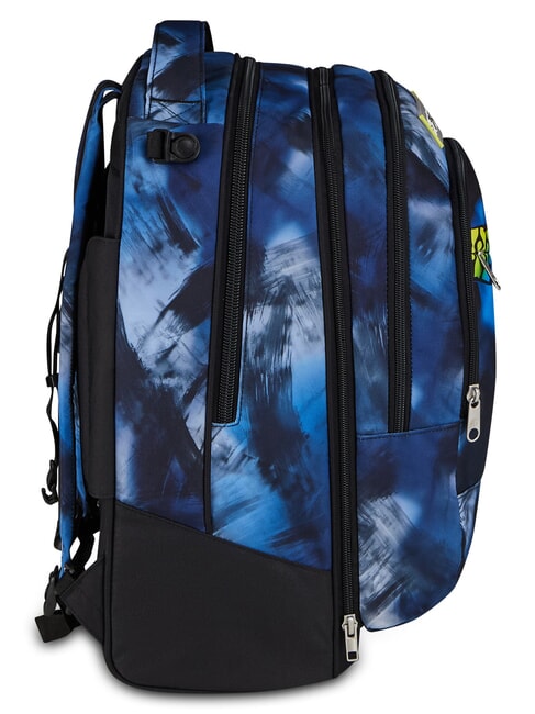 BLU FUSION Rucsac tip troler 3 &icirc;n 1 fluorescent turcoaz - Rucsacuri cu role