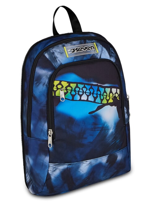 BLU FUSION Rucsac tip troler 3 &icirc;n 1 fluorescent turcoaz - Rucsacuri cu role