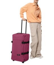 EASTPAK TRANVERZ M Troller mediu Vin de Burgundia - Trolere semirigide - 5
