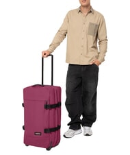 EASTPAK TRANVERZ M Troller mediu Vin de Burgundia - Trolere semirigide - 6