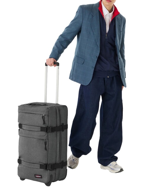 TRANSIT'R PLUS M Cărucior mediu BlackDenim - Trolere semirigide
