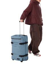 EASTPAK TRANSIT'R PLUS M Cărucior mediu prelată albastru praf - Trolere semirigide - 6
