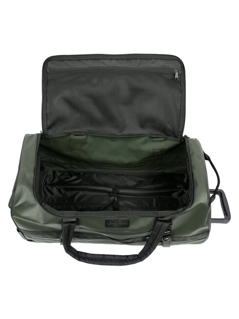 DUFFEL PACK WHEEL M Trolley geantă de voiaj medie, hidrofugă pădure de prelată - Trolere semirigide