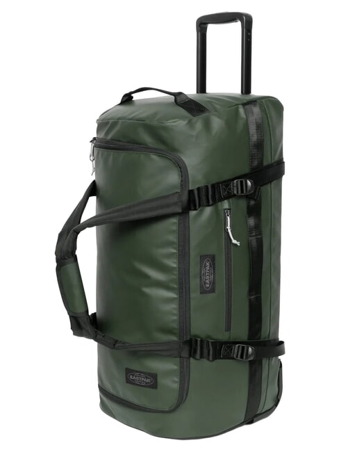 DUFFEL PACK WHEEL M Trolley geantă de voiaj medie, hidrofugă pădure de prelată - Trolere semirigide