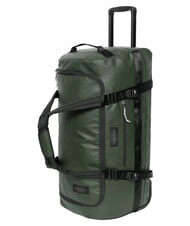 EASTPAK DUFFEL PACK WHEEL M Trolley geantă de voiaj medie, hidrofugă pădure de prelată - Trolere semirigide - 3