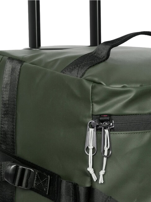 DUFFEL PACK WHEEL M Trolley geantă de voiaj medie, hidrofugă pădure de prelată - Trolere semirigide
