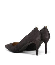 MICHAEL KORS ALINA Pantofi din piele &icirc;ntoarsă ciocolată - Pantofi femei - 3
