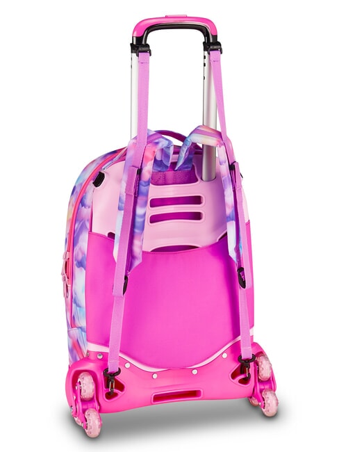 JOYFUL PINS GIRL Rucsac tip troler 3 &icirc;n 1 fuxiafluo - Rucsacuri cu role
