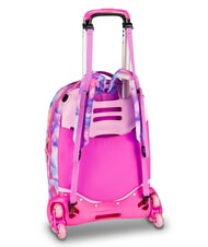 SJGANG JOYFUL PINS GIRL Rucsac tip troler 3 &icirc;n 1 fuxiafluo - Rucsacuri cu role - 6