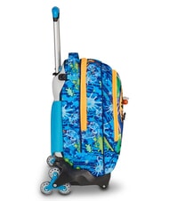 SJGANG JOYFUL PINS BOY  BLUE PRINT - Rucsacuri cu role - 6