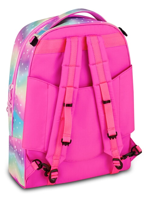 SOFT POUCH GIRL Rucsac tip trolei, detașabil păpușă roz - Rucsacuri cu role