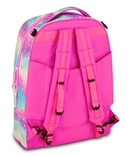 SJGANG SOFT POUCH GIRL Rucsac tip trolei, detașabil păpușă roz - Rucsacuri cu role - 8
