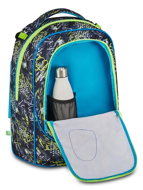 SOFT POUCH BOY Rucsac tip troler 3 &icirc;n 1 negru - Rucsacuri cu role