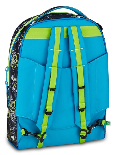 SOFT POUCH BOY Rucsac tip troler 3 &icirc;n 1 negru - Rucsacuri cu role