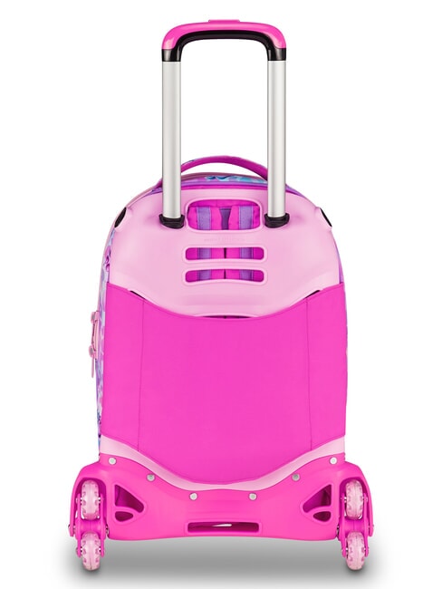 GLOWCAT Rucsac cu troler, detașabil liliac moale - Rucsacuri cu role