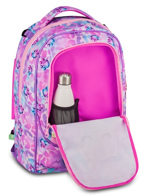 GLOWCAT Rucsac cu troler, detașabil liliac moale - Rucsacuri cu role