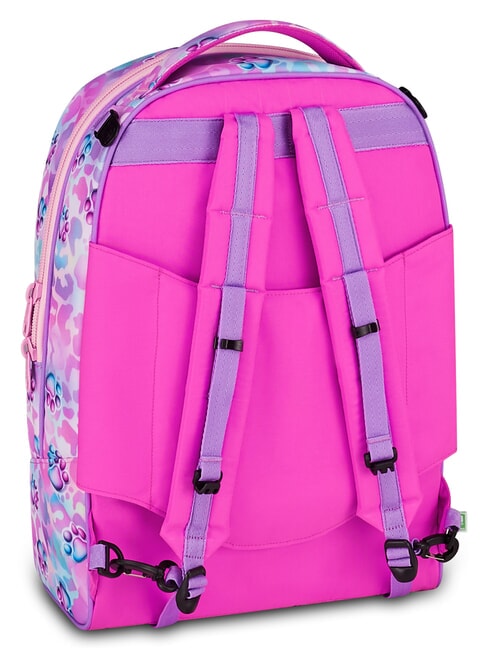 GLOWCAT Rucsac cu troler, detașabil liliac moale - Rucsacuri cu role