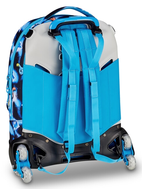 GLOWGAME Rucsac cu cărucior galben fluorescent - Rucsacuri cu role