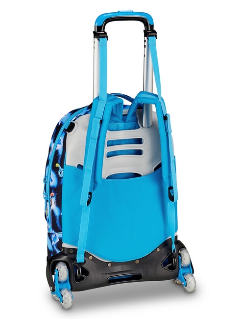 GLOWGAME Rucsac cu cărucior galben fluorescent - Rucsacuri cu role