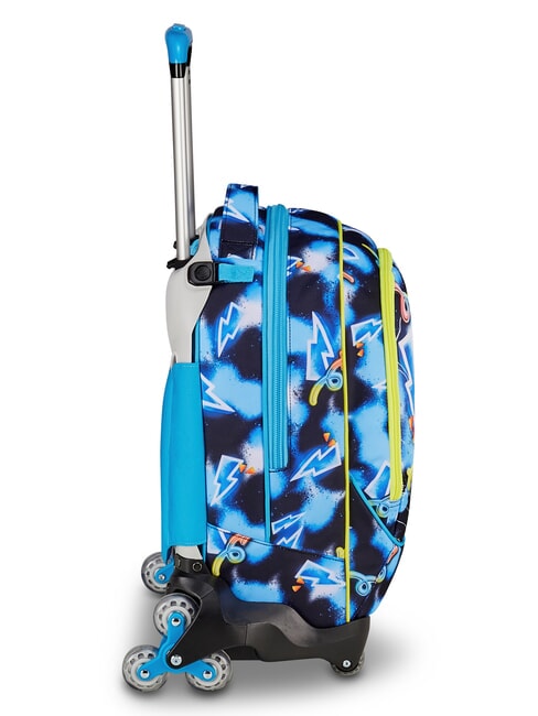 GLOWGAME Rucsac cu cărucior galben fluorescent - Rucsacuri cu role