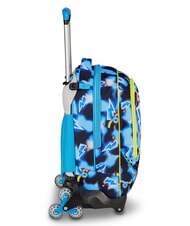 SJGANG GLOWGAME Rucsac cu cărucior galben fluorescent - Rucsacuri cu role - 5