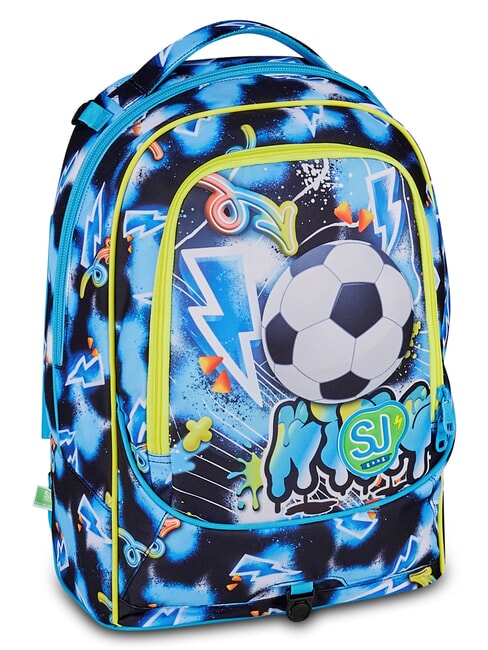 GLOWGAME Rucsac cu cărucior galben fluorescent - Rucsacuri cu role