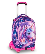 SJGANG PIXIE UNICORN Rucsac cu troler, detașabil şifon - Rucsacuri cu role - 2