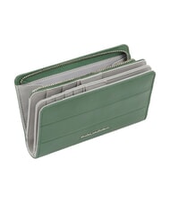 PIQUADRO ALVAR Portofel compact VERDE - Portofele femei - 5