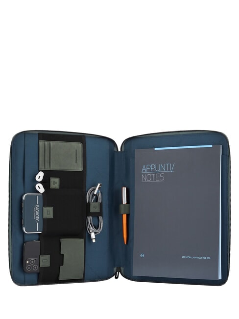 WOODY Clipboard A4 VERDE - Husă pentru tabletă și organizator