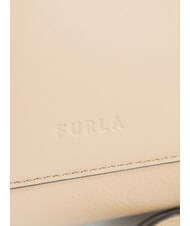 FURLA GILDA Genți mini din piele cu curea de umăr greige + salvie c - Genți femei - 3