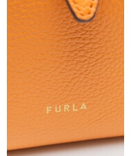 FURLA NET mini geantă tote tonuri de turmeric - Genți femei - 4