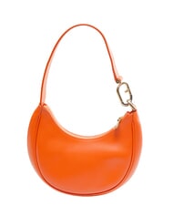 FURLA PRIMAVERA Geantă mică de umăr din piele de vițel mandarină - Genți femei - 4