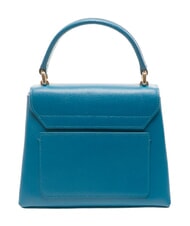 FURLA 1927 Geanta de mana, cu bareta de umar, din piele teal - Genți femei - 3