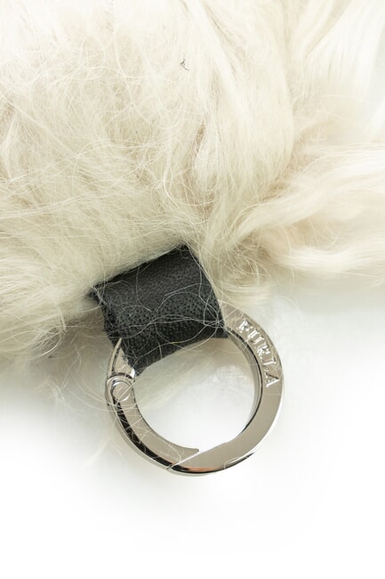 FIONA S M&acirc;ner din blană perla - Accesorii pentru genti