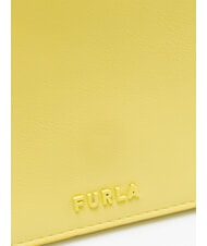 FURLA LINEA FUTURA Geantă mini din piele cu curea de umăr coajă+greige+c de salvie+c de marmură - Genți femei - 3