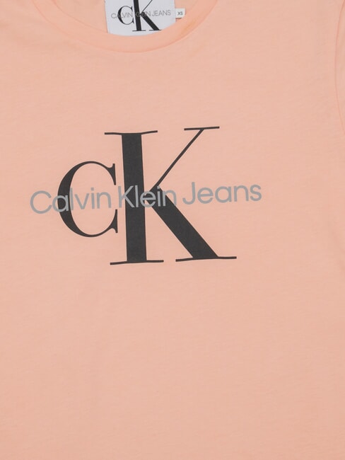 CK JEANS Tricou de bumbac floare slabă - tricou