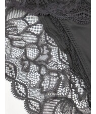 CALVIN KLEIN CK Chiloți din dantelă negru - Slip pentru femei - 2