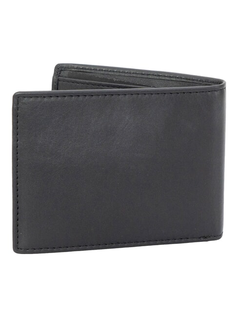 LIAM Portofel din piele BLACK - Portofele bărbați