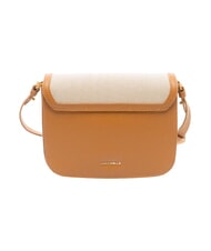 COCCINELLE C-ME CANVAS Geantă de umăr mini din piele recif / piersic - Genți femei - 4
