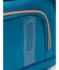 AMERICAN TOURISTER BLAZING RIDE Trusă de cosmetice cu buzunar frontal turcoaz/portocaliu - Truse de toaletă - 3