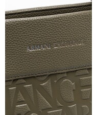 ARMANI EXCHANGE A|X ALL OVER Geantă de cumpărături de umăr savană - Genți femei - 3
